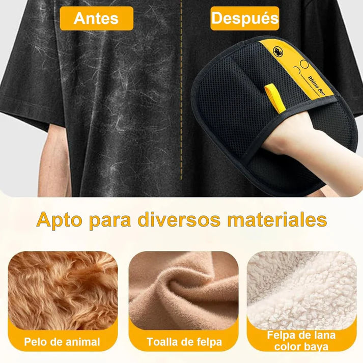 Trazzon™ – Par de guantes para quitar el pelo de mascotas